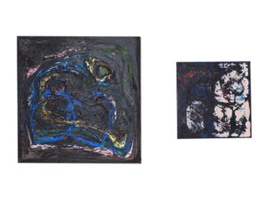 Billedserie af Thomas Højrup - 2 malerier